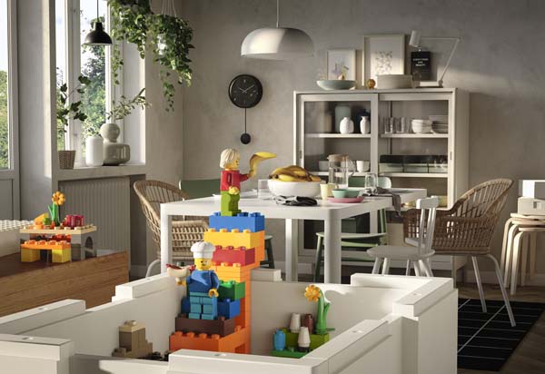 Aynı temelde iki markanın işbirliği: IKEA x LEGO