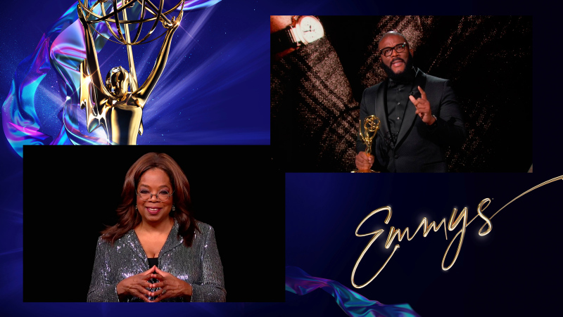 2020 Emmy Ödüllerine bulaşık eldiveni damga vurdu