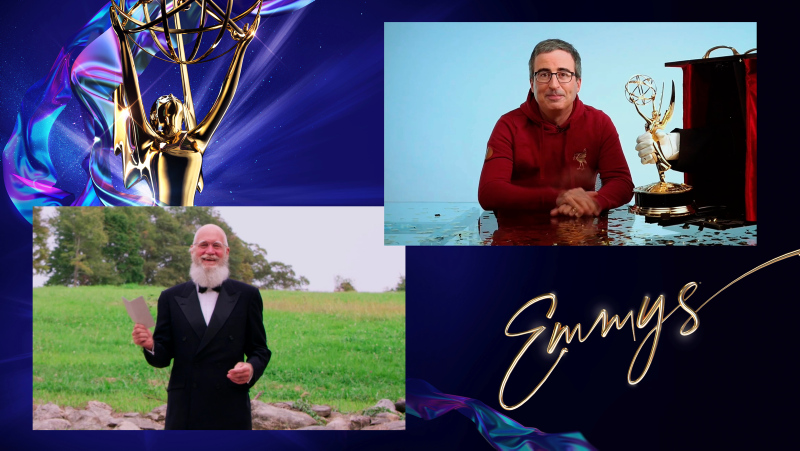 2020 Emmy Ödüllerine bulaşık eldiveni damga vurdu