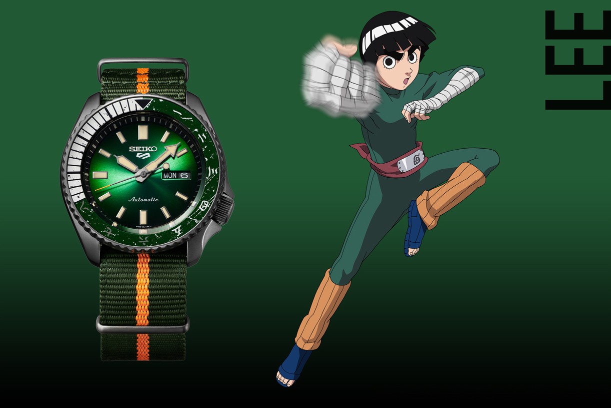 Seiko Naruto karakterlerini onurlandırdığı bir saat koleksiyonu çıkardı