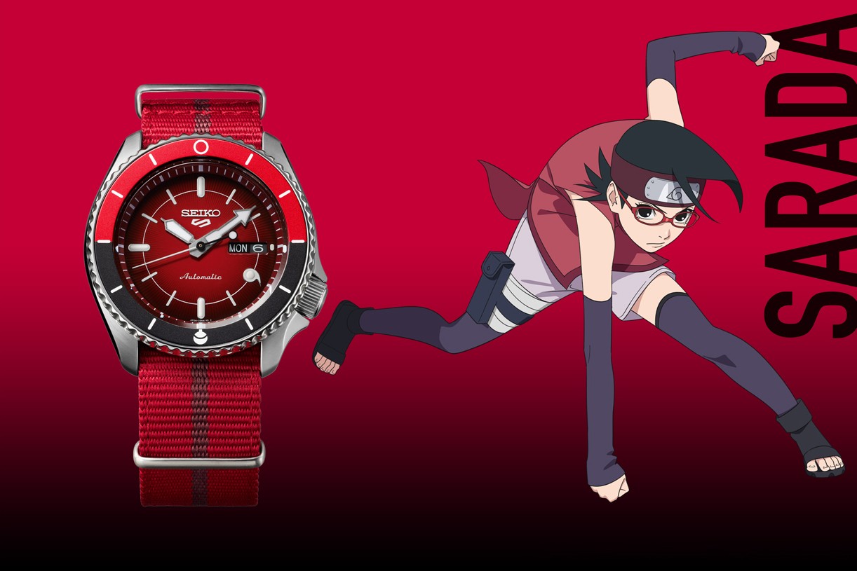 Seiko Naruto karakterlerini onurlandırdığı bir saat koleksiyonu çıkardı