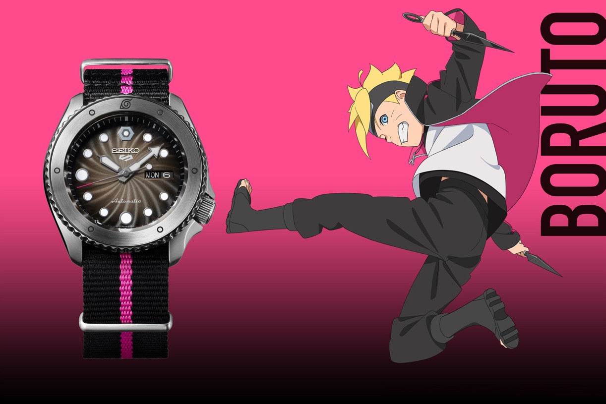 Seiko Naruto karakterlerini onurlandırdığı bir saat koleksiyonu çıkardı