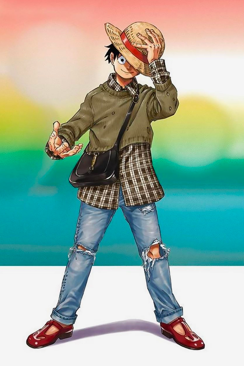 'One Piece'in yaratıcısı Eiichiro Oda Gucci için Bir Katalog Çizdi