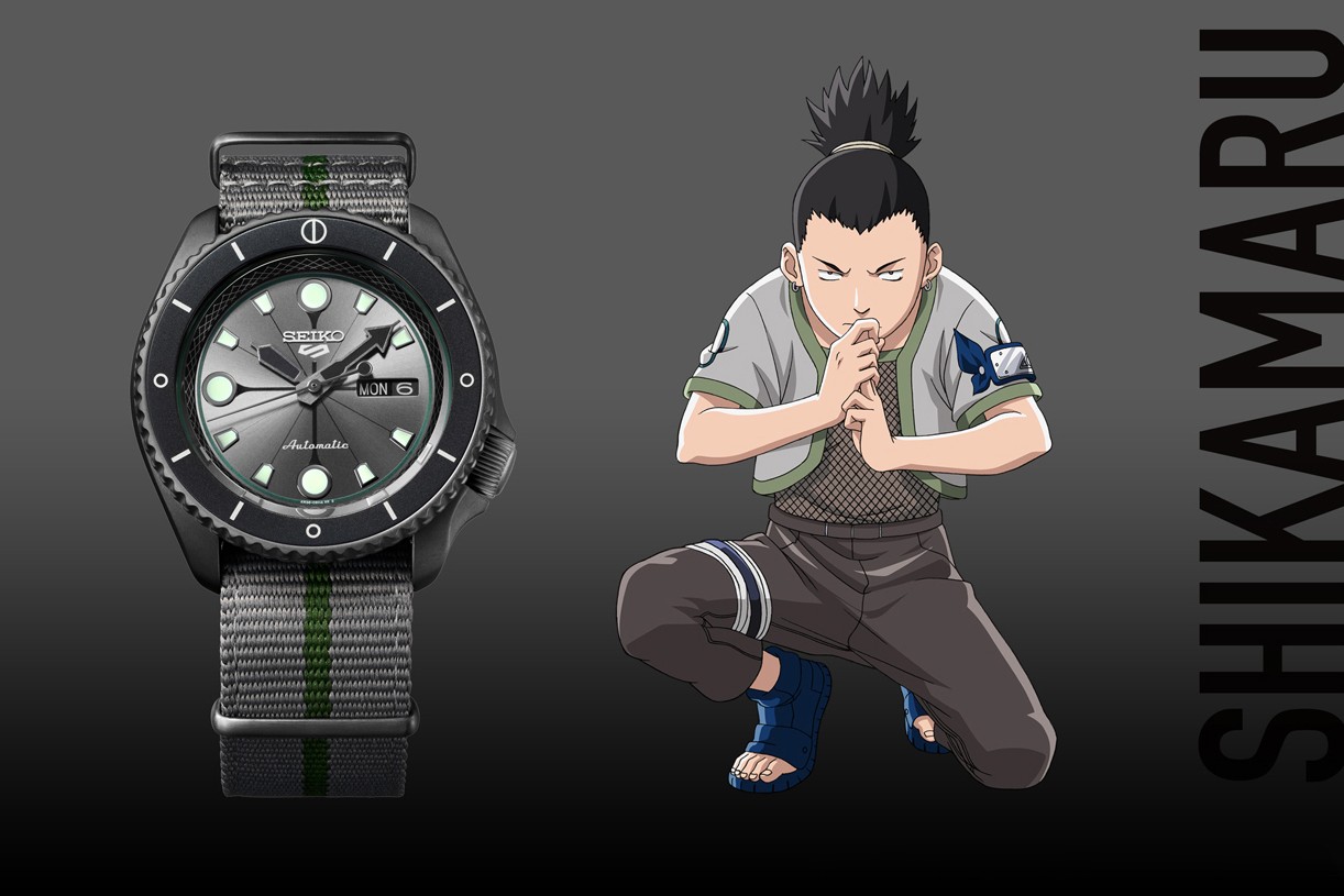 Seiko Naruto karakterlerini onurlandırdığı bir saat koleksiyonu çıkardı