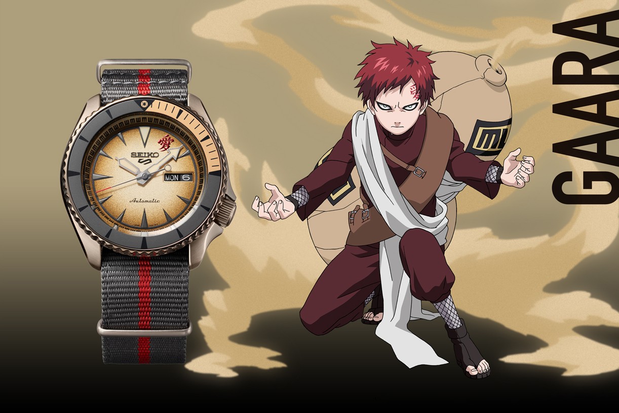 Seiko Naruto karakterlerini onurlandırdığı bir saat koleksiyonu çıkardı