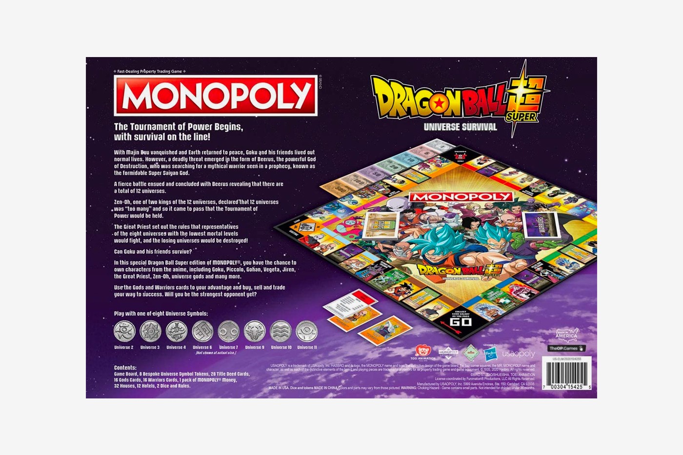 Monopoly: Dragon Ball Super Universe Survival Edition