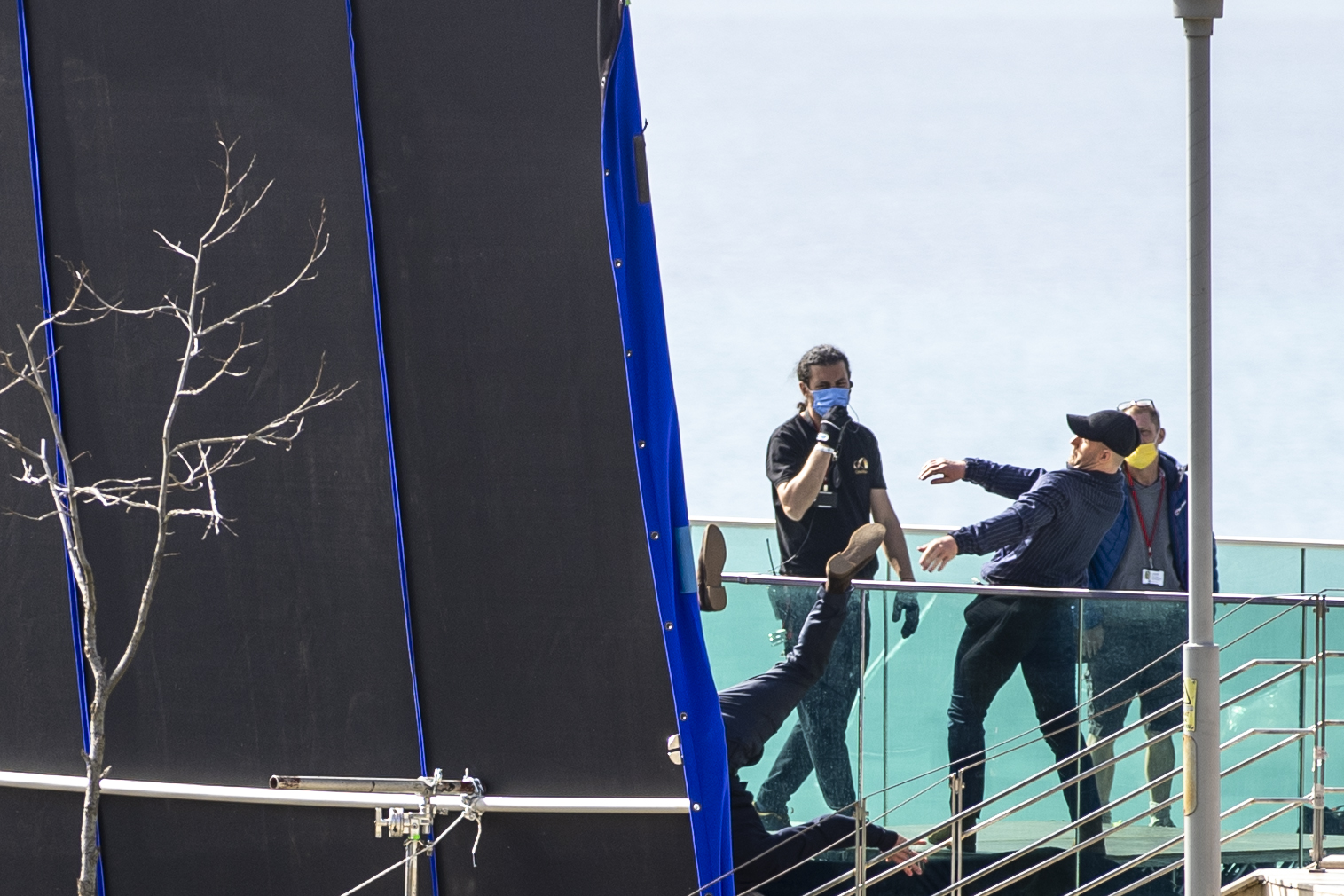 Jason Statham yeni filmi için Antalya'da!