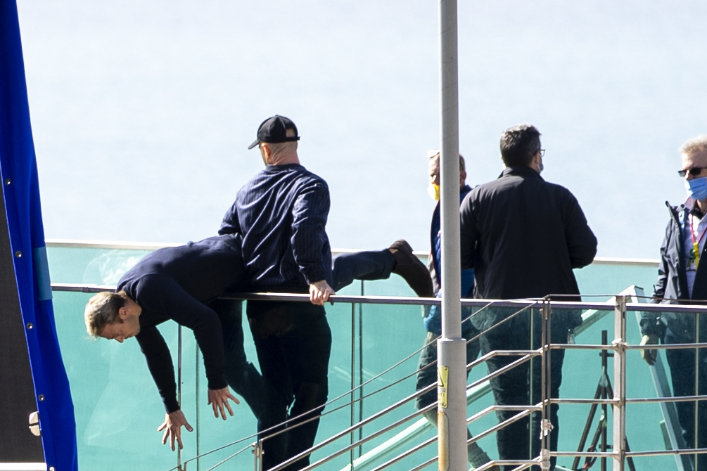 Jason Statham yeni filmi için Antalya'da!