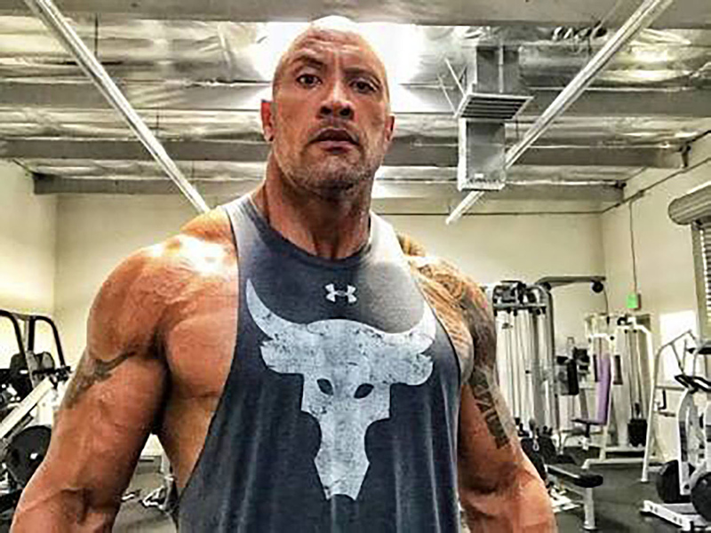 Dwayne Johnson egzersiz rutinini açıkladı