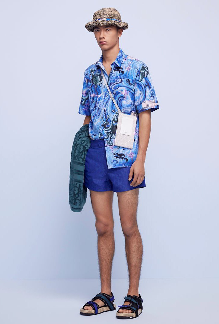 Marin Stilin Sanatsal Yorumu: Dior Erkek Plaj Koleksiyonu