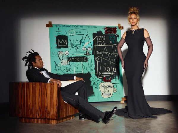 Beyonce ve Jay-Z Tiffany'nin Yeni Yüzü