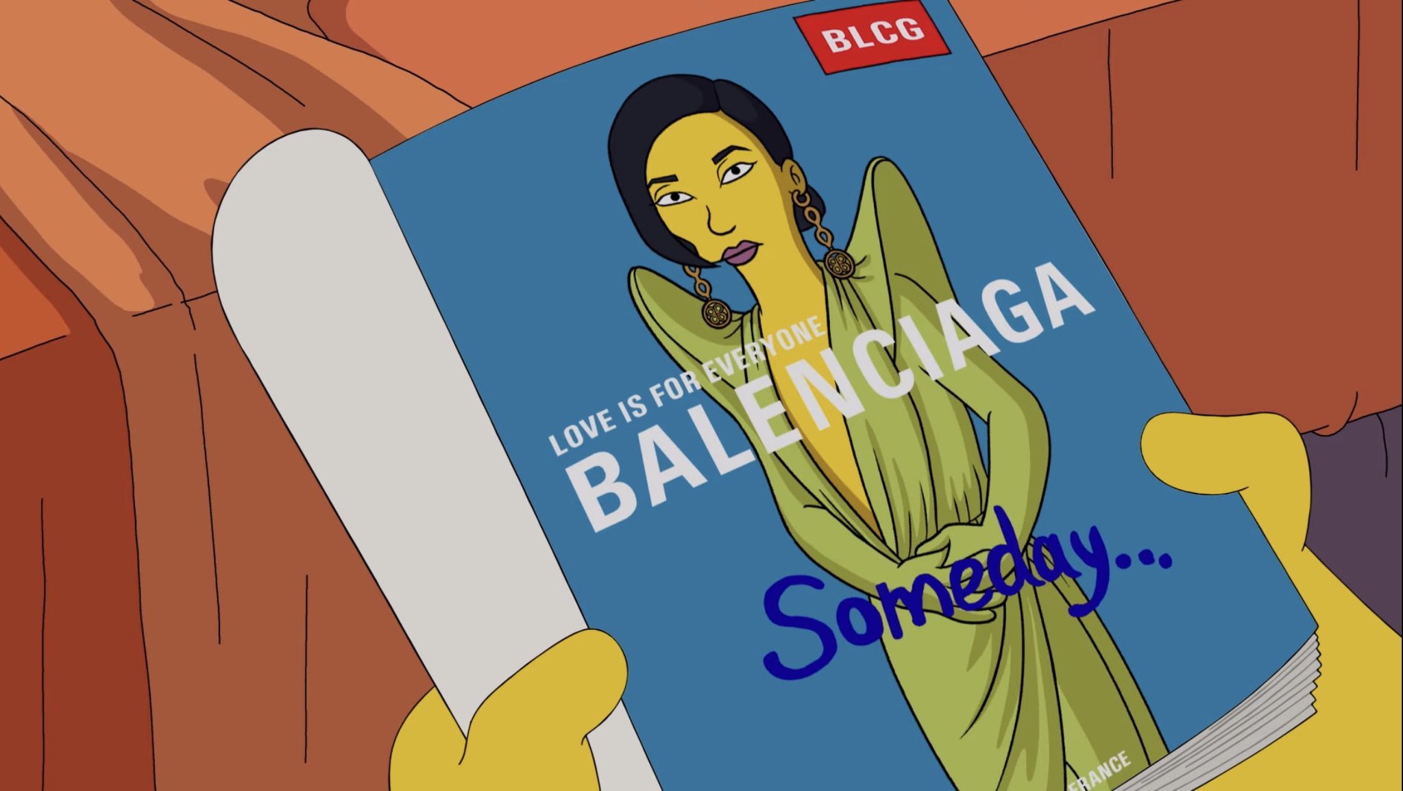 'Simpsonlar' Balenciaga ile Paris Moda Haftası'nda Buluştu