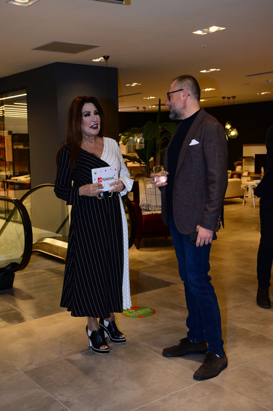 Kelebek Mobilya Şamdan Plus Dergisi'nin davetiyle misafirlerini ağırladı