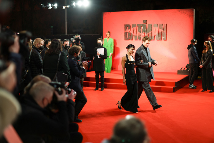 Robert Pattinson ve Zoe Kravitz The Batman'in Londra Galasında!