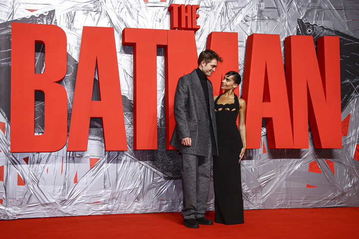 Robert Pattinson ve Zoe Kravitz The Batman'in Londra Galasında!