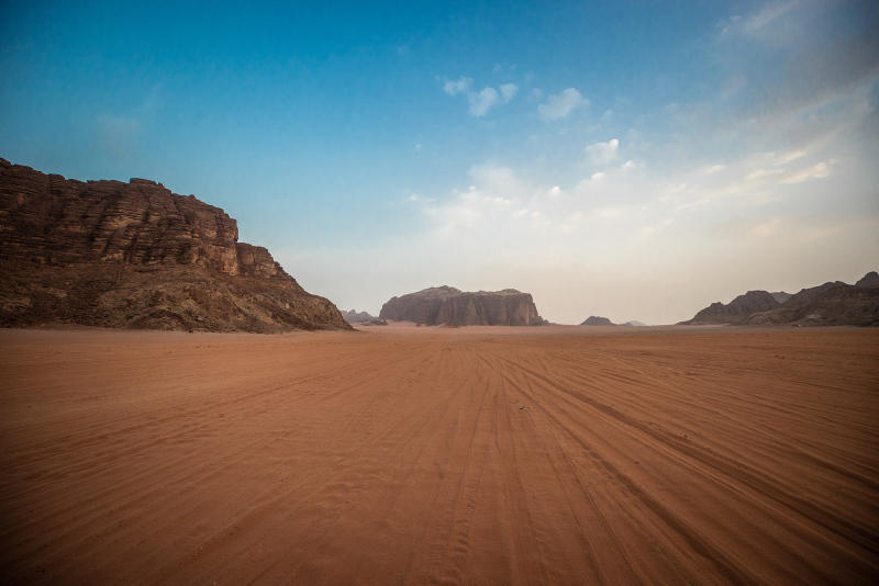 Dünyada Mars deneyimi: Rum Vadisi