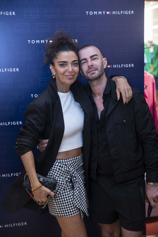 Tommy Hilfiger konsept mağazasının açılış partisinde buluştular