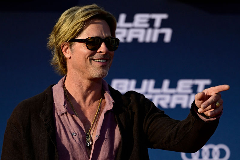 Brad Pitt'in dikkat çeken stili