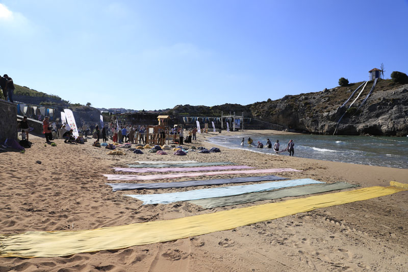 “Şile Bezi Küllerinden Doğuyor”