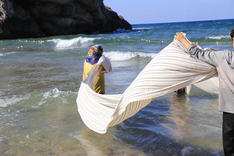 “Şile Bezi Küllerinden Doğuyor”
