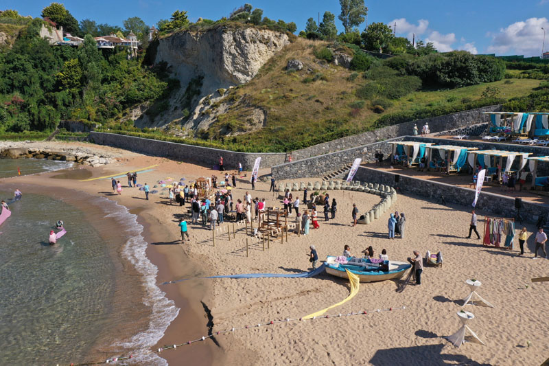 “Şile Bezi Küllerinden Doğuyor”