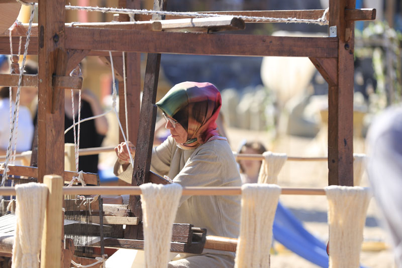 “Şile Bezi Küllerinden Doğuyor”