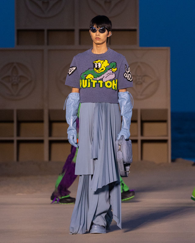 Louis Vuitton Erkek Spin Off İlkbahar-Yaz 2023 Şovu