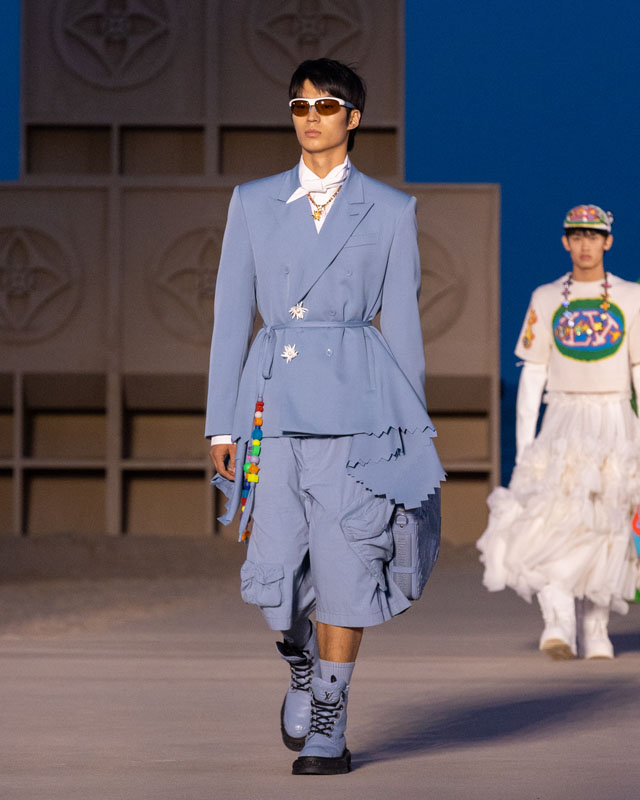 Louis Vuitton Erkek Spin Off İlkbahar-Yaz 2023 Şovu