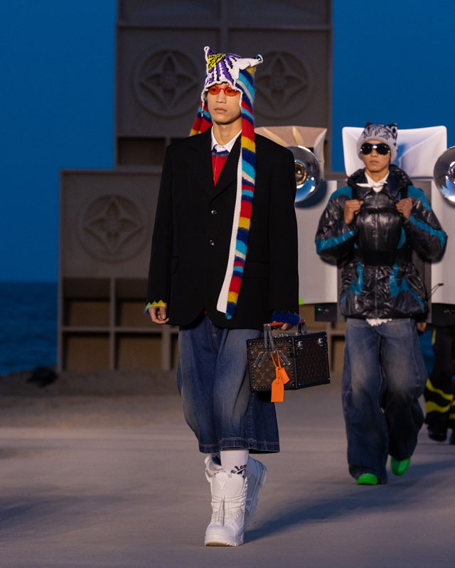 Louis Vuitton Erkek Spin Off İlkbahar-Yaz 2023 Şovu