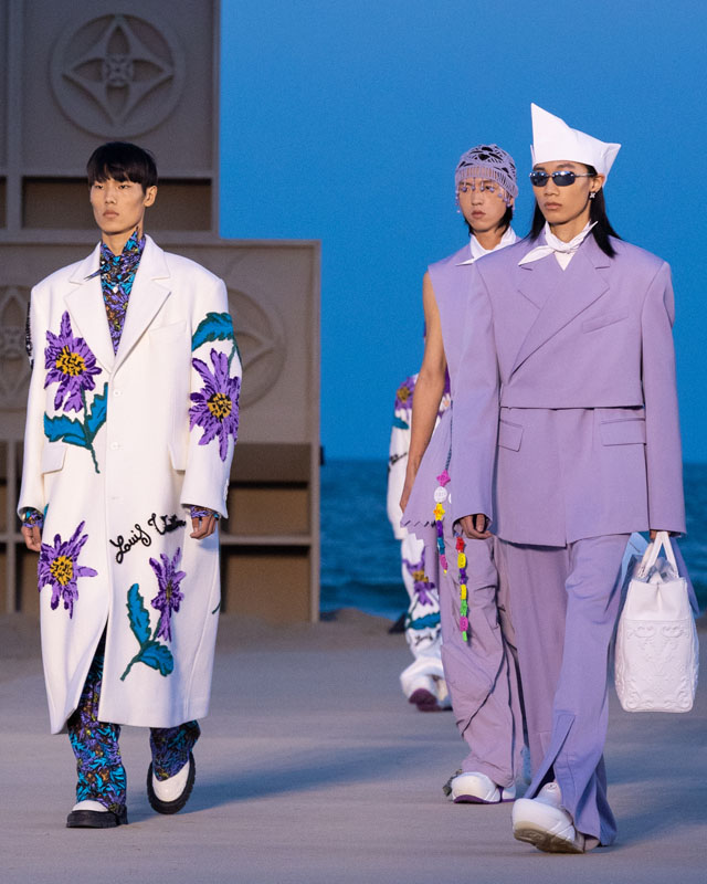 Louis Vuitton Erkek Spin Off İlkbahar-Yaz 2023 Şovu