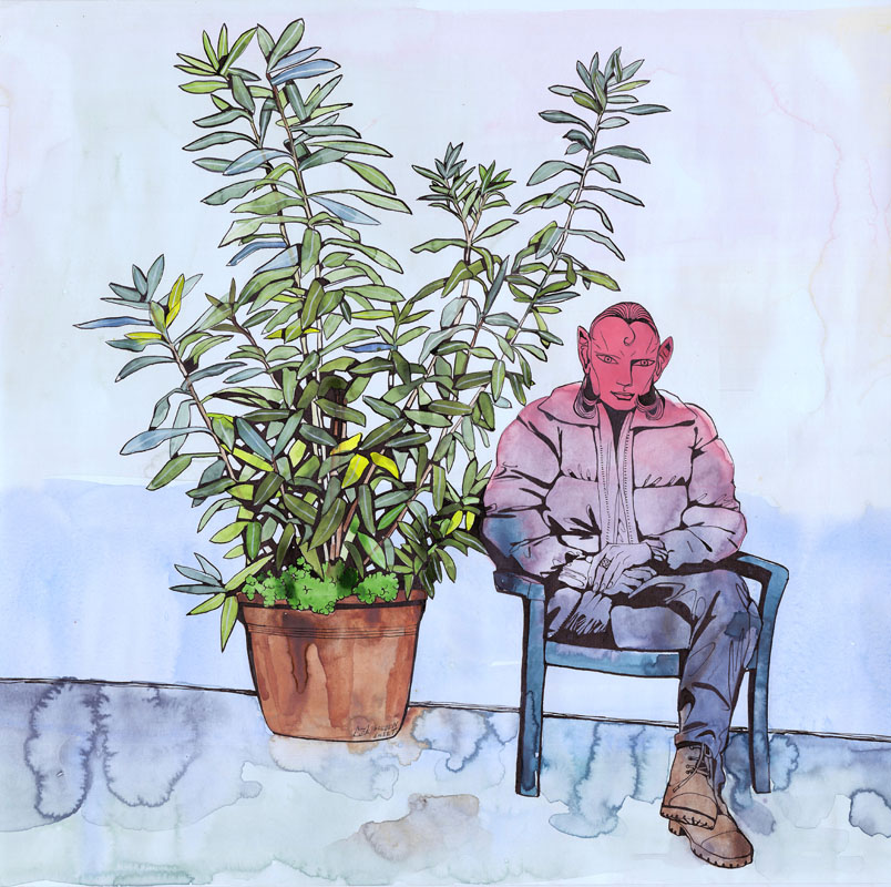 Altın Tatlı’nın “Dazed Heroes” Sergisi Les Benjamins Nişantaşı'nda