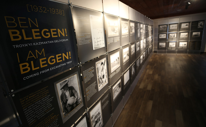 Amerikalı arkeolog Blegen'in 90 yıllık arşivi Troya araştırmacılarının hizmetinde