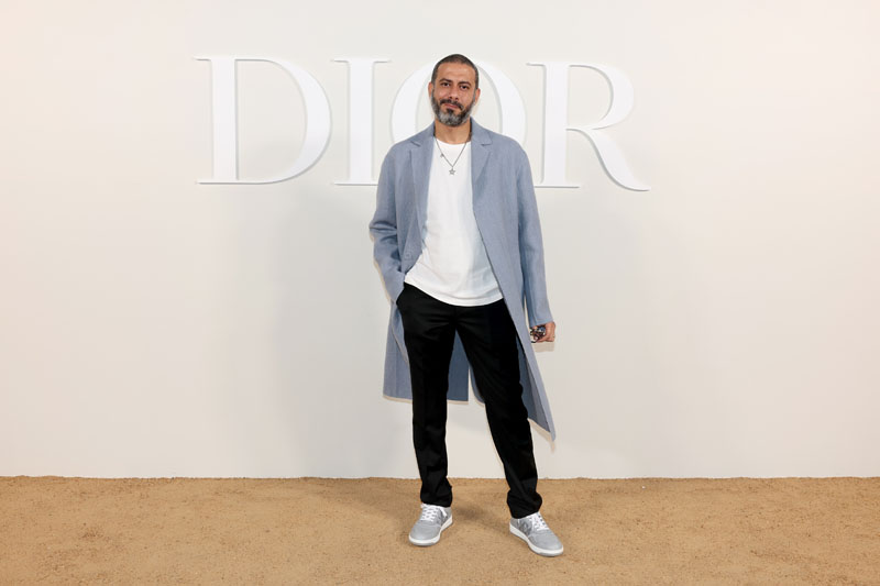 Kim Jones imzalı Dior Erkek Sonbahar 2023 Defilesinde Yıldızlar Geçidi