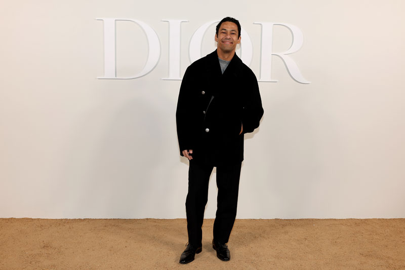Kim Jones imzalı Dior Erkek Sonbahar 2023 Defilesinde Yıldızlar Geçidi