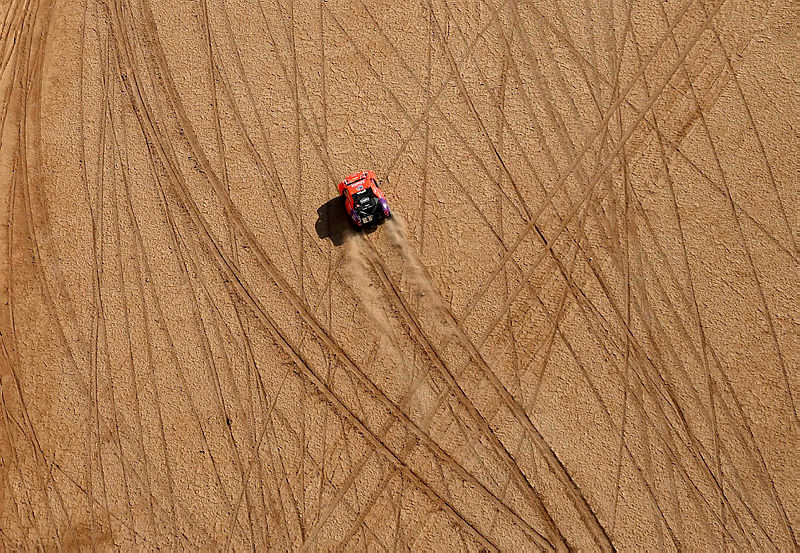 2023 Dakar Rallisi'nin 11. etabı tamamlandı