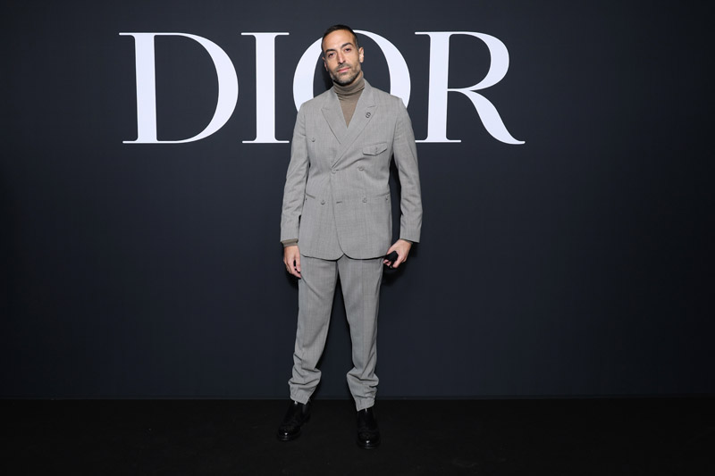 DIOR Kış 2023-24 defilesinde yıldız geçidi