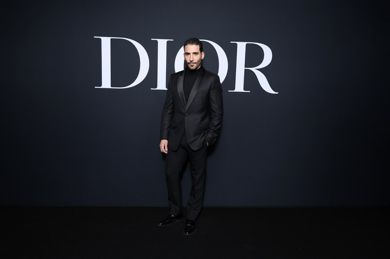 DIOR Kış 2023-24 defilesinde yıldız geçidi