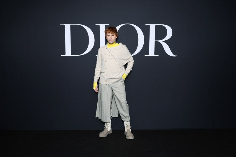 DIOR Kış 2023-24 defilesinde yıldız geçidi