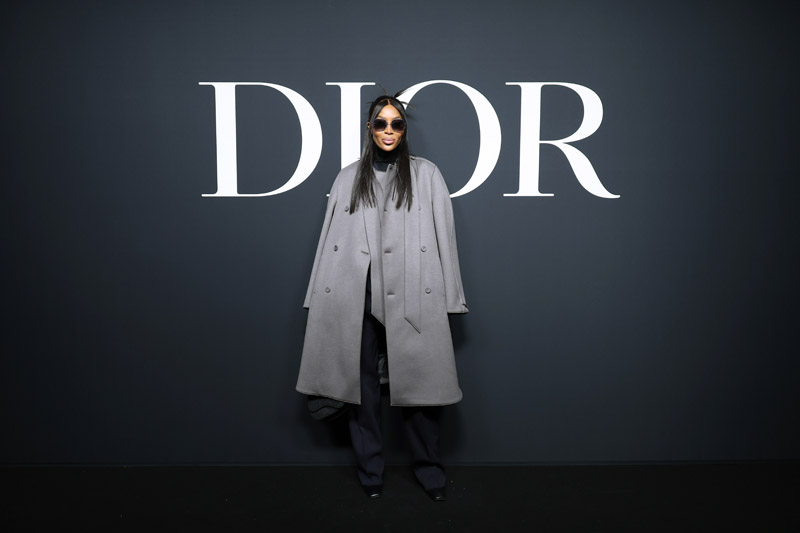 DIOR Kış 2023-24 defilesinde yıldız geçidi