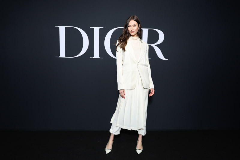 DIOR Kış 2023-24 defilesinde yıldız geçidi