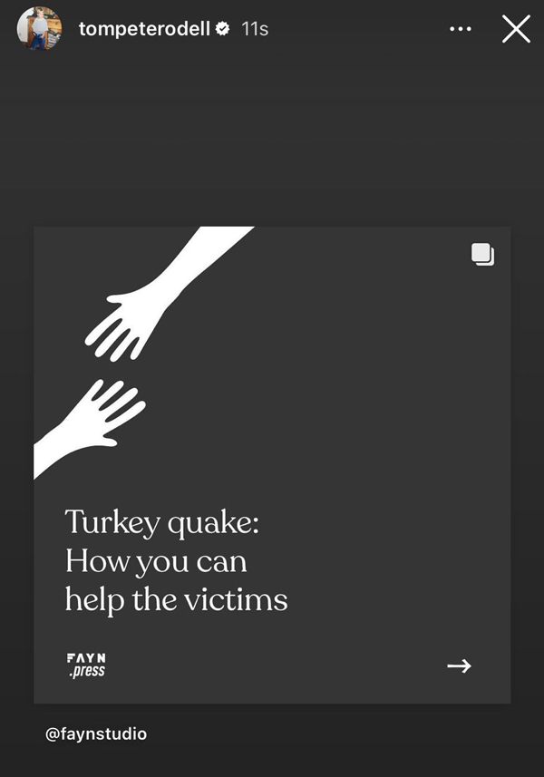 Dünyaca Ünlü Sanatçılardan Deprem İçin Destek Paylaşımları