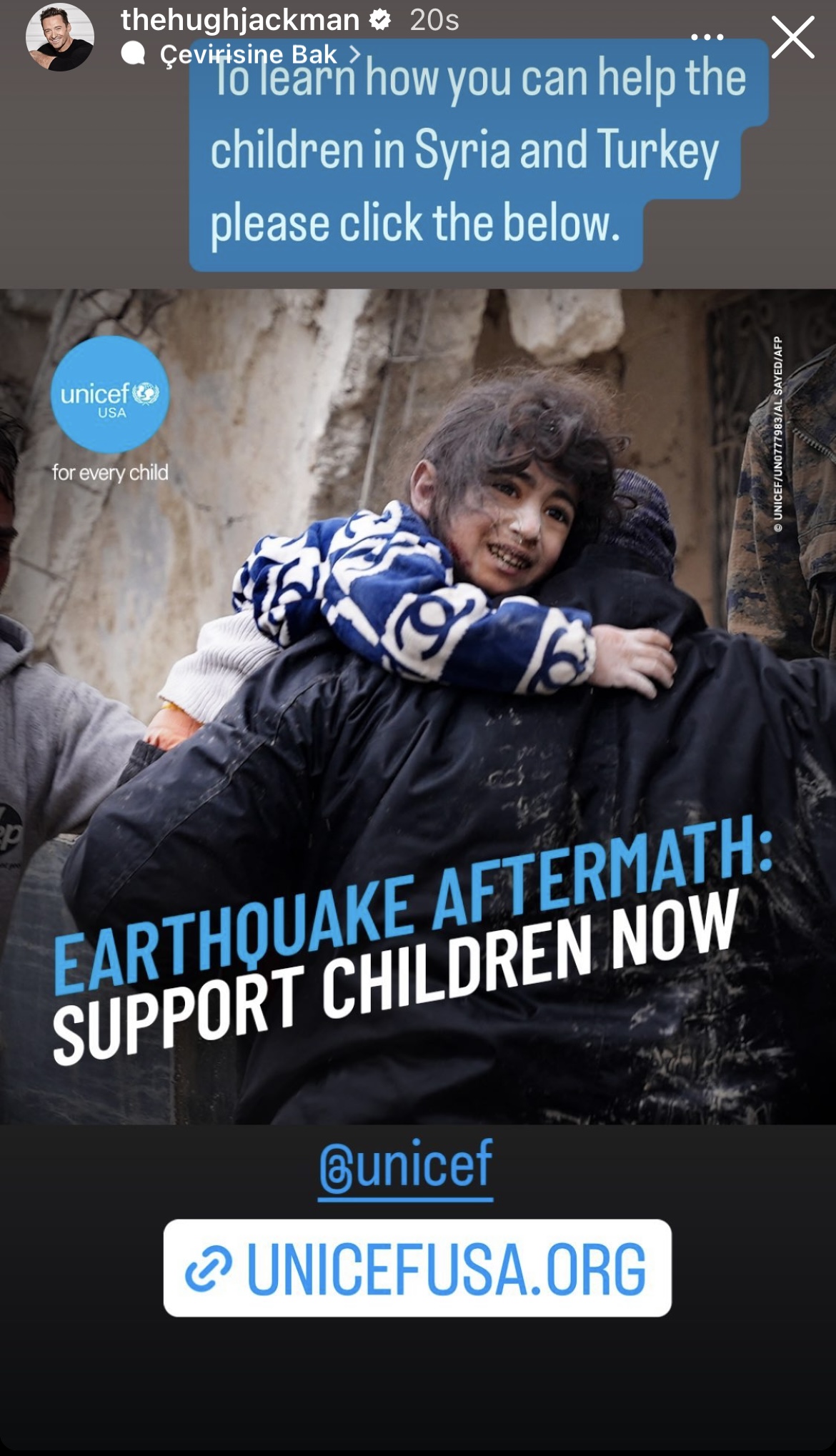 Dünyaca Ünlü Sanatçılardan Deprem İçin Destek Paylaşımları