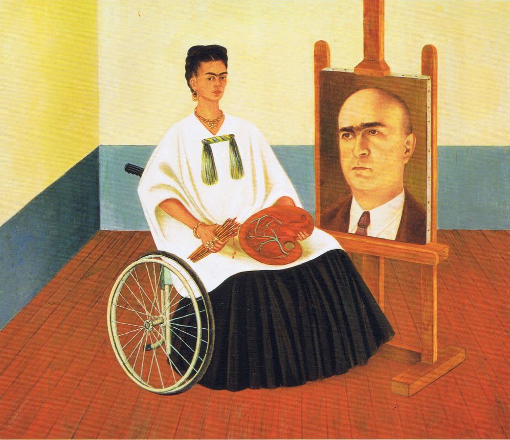 3. Self-Portrait with the portrait of Doctor Farill, 1951