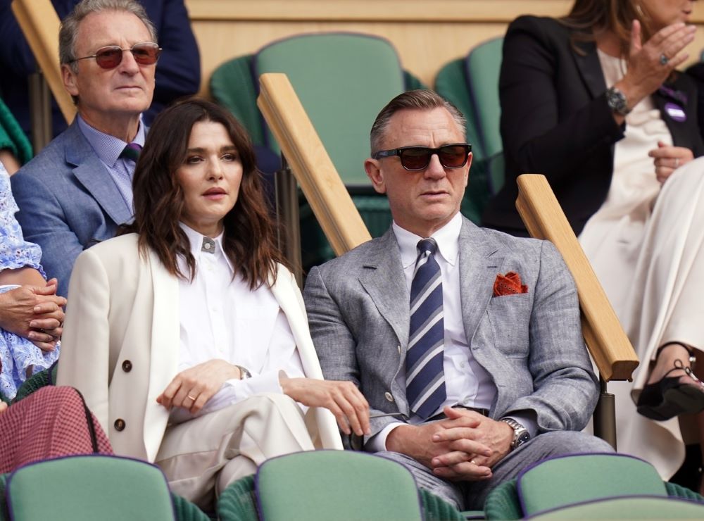 Daniel Craig ve eşi Rachel Weisz