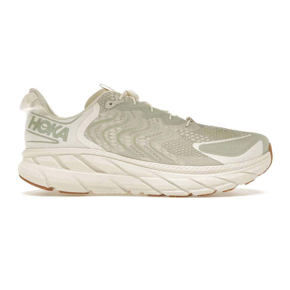 Hoka One One x Satisfy Clifton LS ‘Celadon Tint'