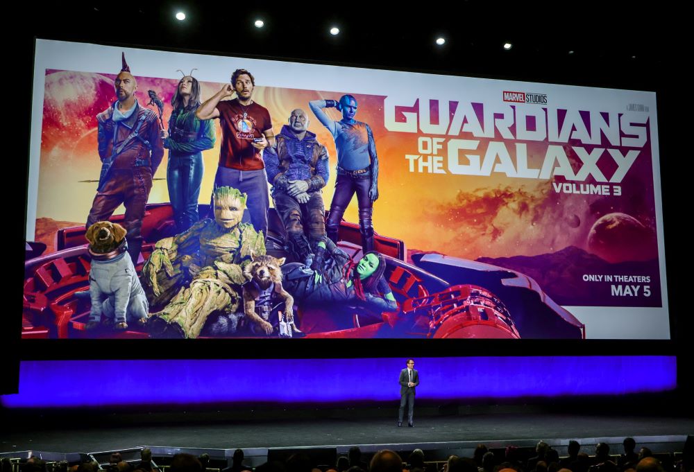 4.Guardians of the Galaxy Vol. 3 ($845,555,777)