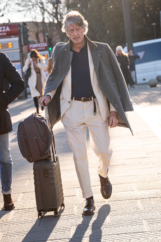 Stil Sahibi Beyler Buraya: Sonbahar/Kış 2024-25 Pitti Uomo Fuarı Sokak Stilleri