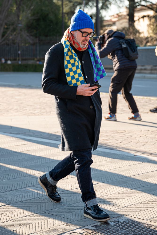 Stil Sahibi Beyler Buraya: Sonbahar/Kış 2024-25 Pitti Uomo Fuarı Sokak Stilleri