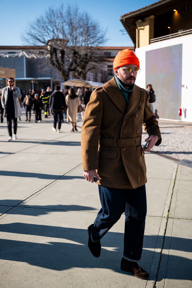 Stil Sahibi Beyler Buraya: Sonbahar/Kış 2024-25 Pitti Uomo Fuarı Sokak Stilleri