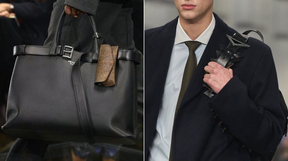 Prada Kemer Detaylı Çantalar